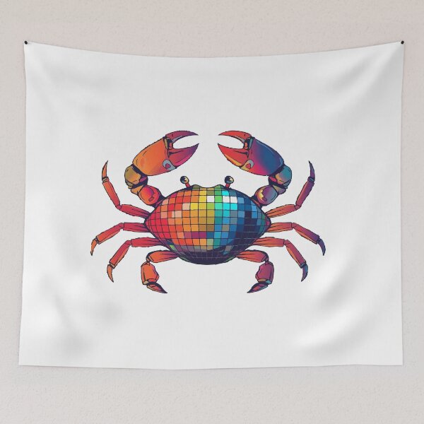 Item preview, Disco Crab – Crustacean on the Dancefloor designed and sold by UptownMax.