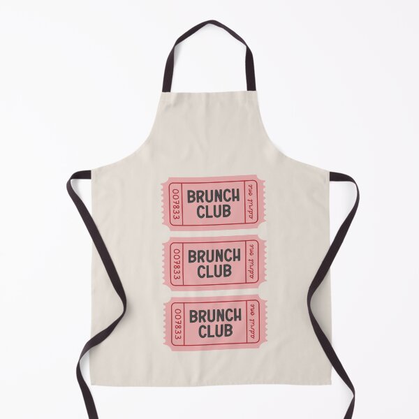 Item preview, Brunch Club Ticket – Retro Admit One Illustration designed and sold by HotFluff.