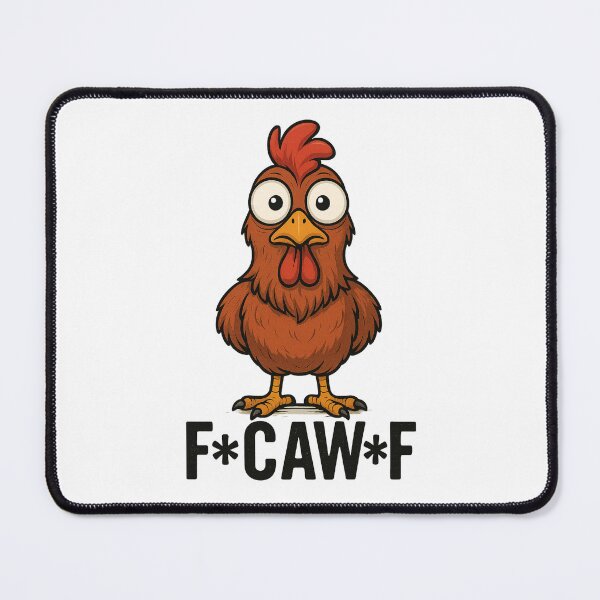 Item preview, FCAWF Funny Cartoon Chicken Design designed and sold by Taberland.