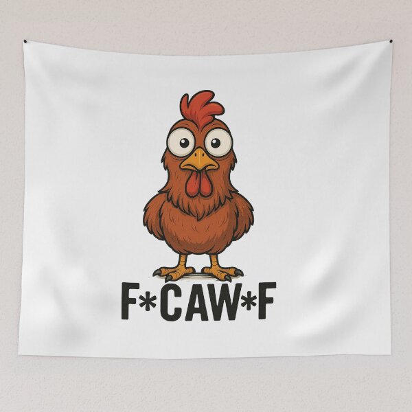 Item preview, FCAWF Funny Cartoon Chicken Design designed and sold by Taberland.
