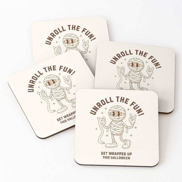 Item preview, Unroll The Fun! Retro Mummy Cartoon designed and sold by HoopeStylee.