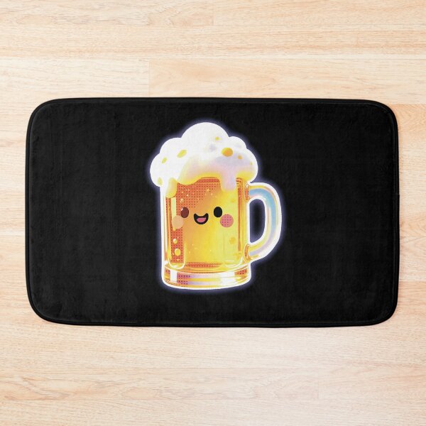 Item preview, Cheerful Beer Mug Kawaii Sticker designed and sold by Origen88.