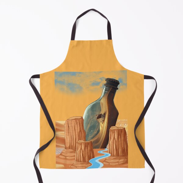 Item preview, Giant Bottle and Mini House Art designed and sold by MH Digital Studio .
