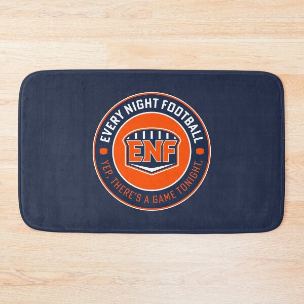 Item preview, Every Night Football "Circular Slogan" (Navy & Orange) designed and sold by GX3-Creative.