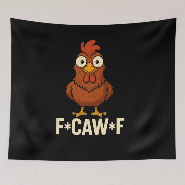 Item preview, FCAWF Funny Cartoon Chicken Design designed and sold by Taberland.