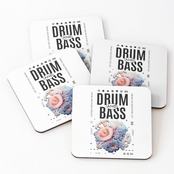 Item preview, DRUM AND BASS  - Ocean Life DNB (Black)  designed and sold by Discothreadz.