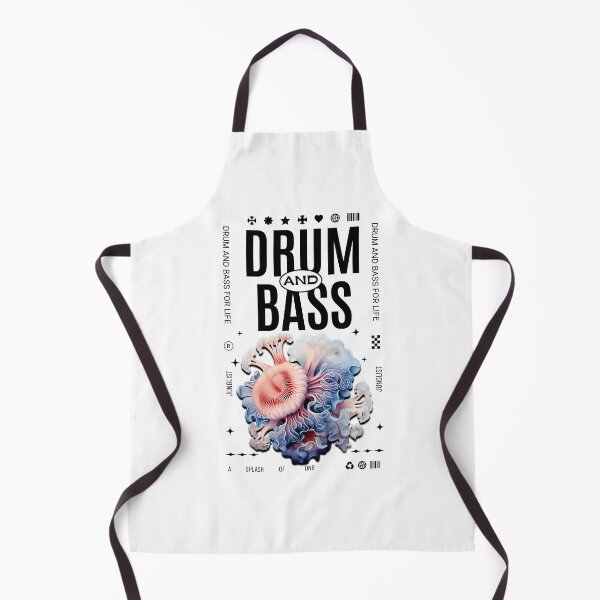 Item preview, DRUM AND BASS  - Ocean Life DNB (Black)  designed and sold by Discothreadz.