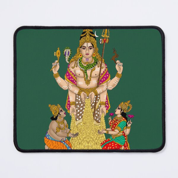 Item preview, Lord Shiva Dhaneshwara | Mahadev Spiritual Artwork | Hindu Divine Wall Art designed and sold by Harshit_Digital_Arts.