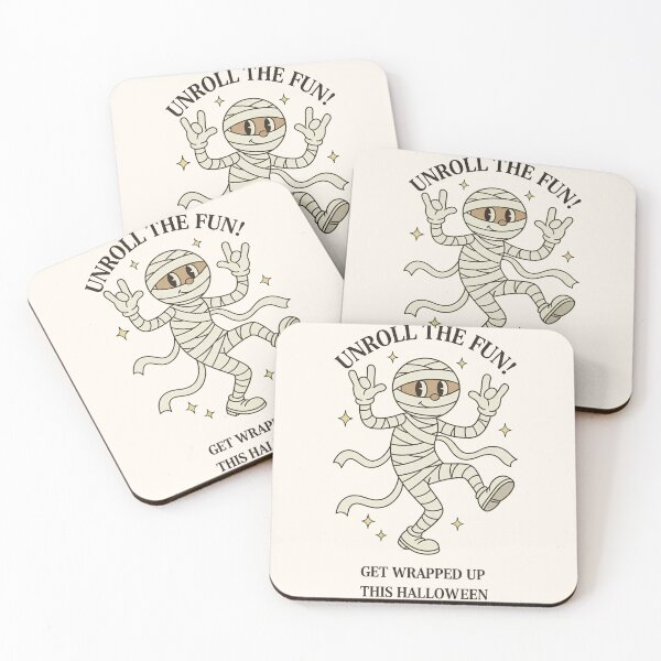 Item preview, Unroll The Fun! Retro Mummy Rocker CartoonUnroll The Fun! Retro Mummy Rocker Cartoon designed and sold by HoopeStylee.