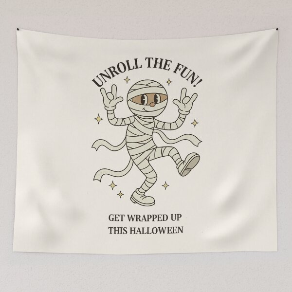 Item preview, Unroll The Fun! Retro Mummy Rocker CartoonUnroll The Fun! Retro Mummy Rocker Cartoon designed and sold by HoopeStylee.