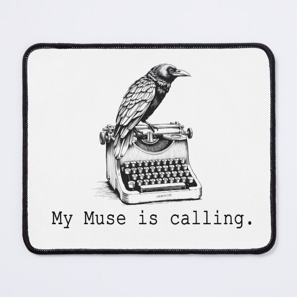 Item preview, Raven My Muse Is Calling Writer Author designed and sold by RowanGraphics.