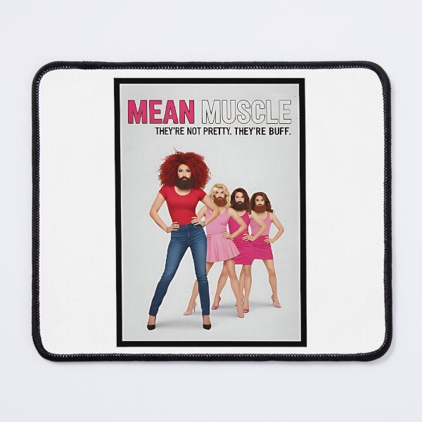 Item preview, Mean Muscle – Funny Parody Poster “They’re Not Pretty, They’re Buff” designed and sold by OtsukaHideoya2c.