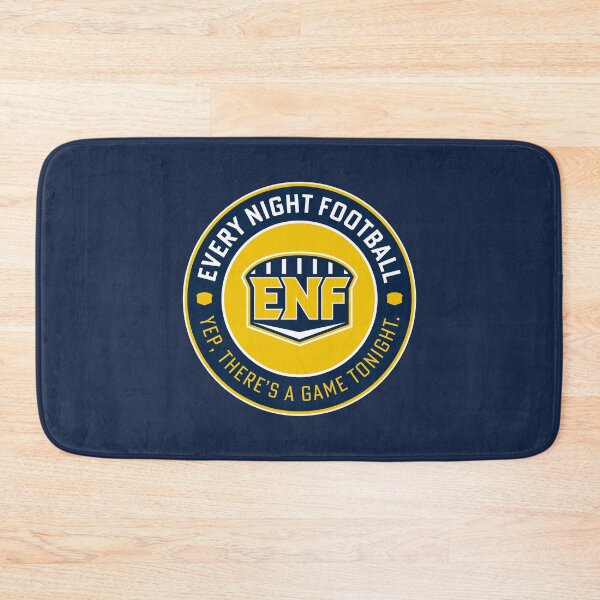 Item preview, Every Night Football "Circular Slogan" (Navy & Yellow) designed and sold by GX3-Creative.