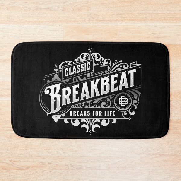 Item preview, BREAKBEAT  - Classic Olde School (White)  designed and sold by Discothreadz.