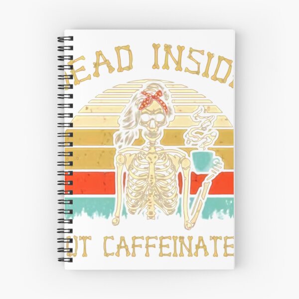 Item preview, Dead Inside but Caffeinated t Shirt designed and sold by LucasGimenez1.