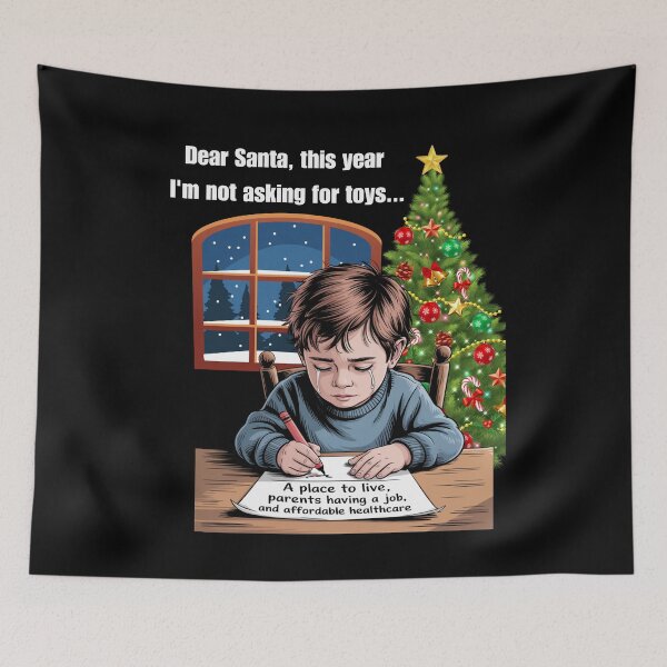 Item preview, Dear Santa, this year I'm not asking for toys... designed and sold by signshirtz.