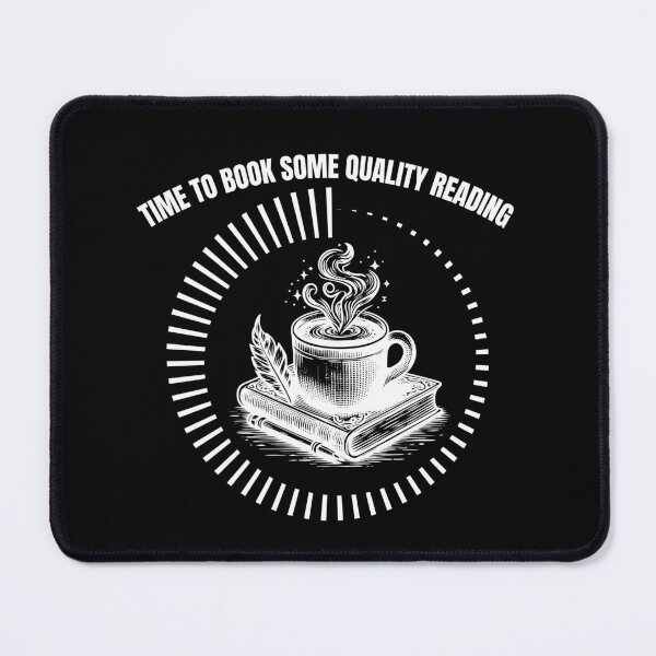 Item preview, Time to Book Some Quality Reading – Cozy Book Lover Shirt designed and sold by Teeshart.
