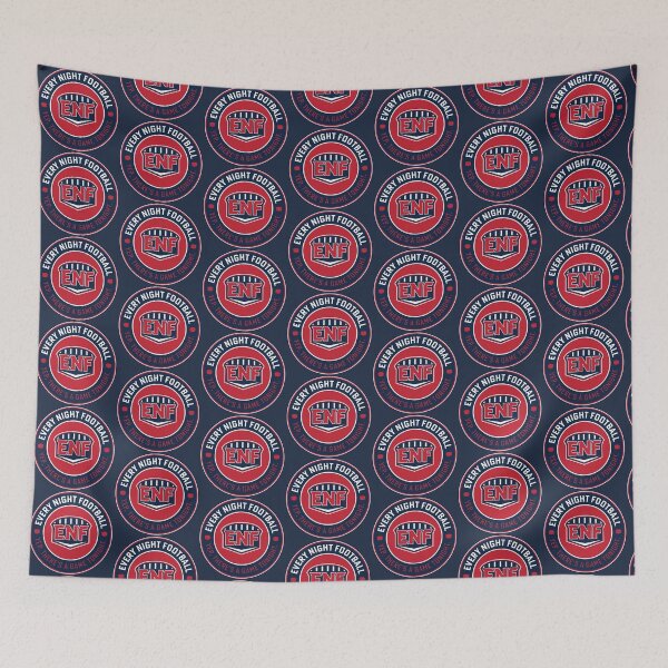 Item preview, Every Night Football "Circular Slogan" (Navy & Red) designed and sold by GX3-Creative.