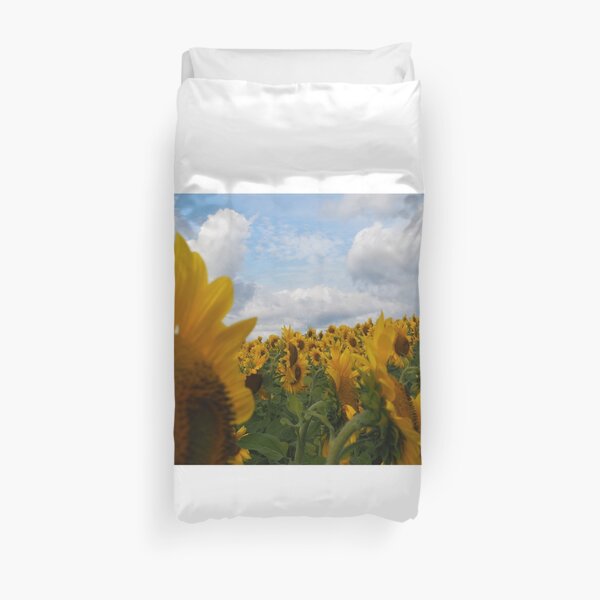 Sunflower Garden Duvet Cover