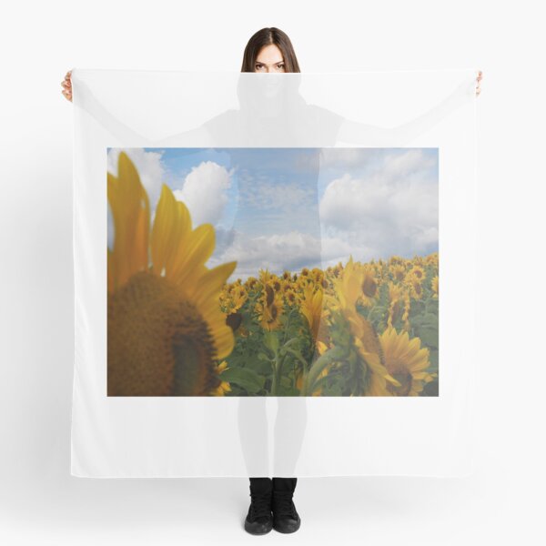 Sunflower Garden Scarf