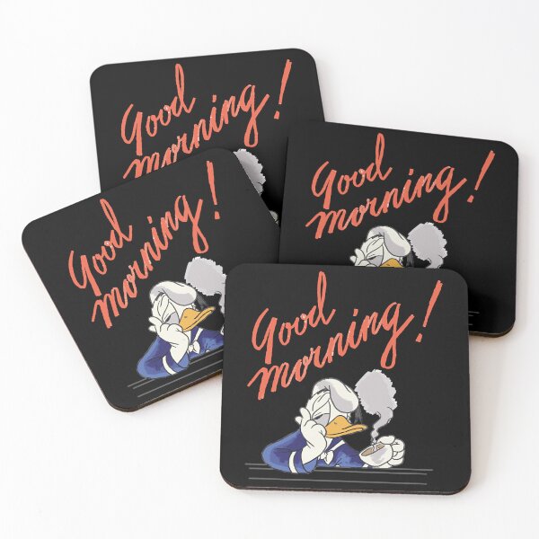 Item preview, good morning! (Donald_duck) designed and sold by OnaConnelly.