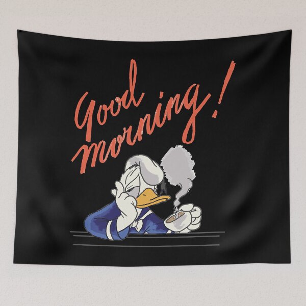 Item preview, good morning! (Donald_duck) designed and sold by OnaConnelly.