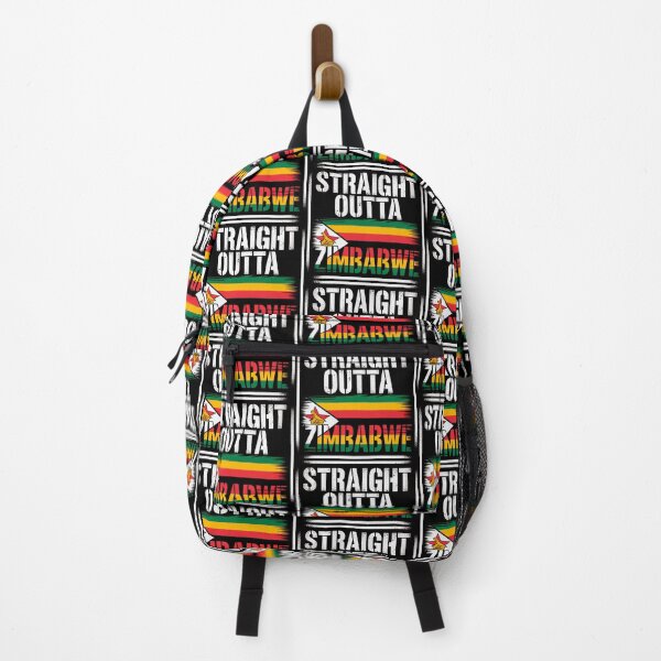 Item preview, Straight Outta Zimbabwe Flag Essential designed and sold by The Hobby Bunny.