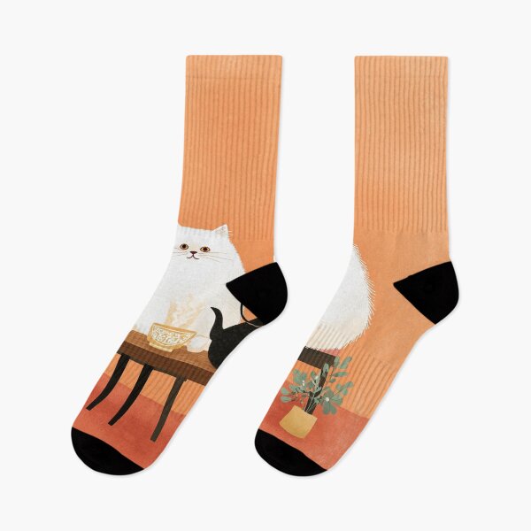 Item preview, Minimalist Cats Having Tea designed and sold by Rtymer.