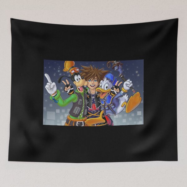 Item preview, Kingdom_Hearts - Sora_Donald_Goofy designed and sold by OnaConnelly.