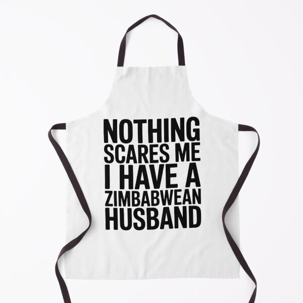 Item preview, Zimbabwean Husband Funny Valentine Gift For Wife My Spouse Wifey Her Zimbabwe Hubby Gag Nothing Scares Me Coffee Mug designed and sold by The Hobby Bunny.