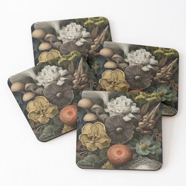 Item preview, Idealized Wild Mushrooms designed and sold by scicilysimonee.