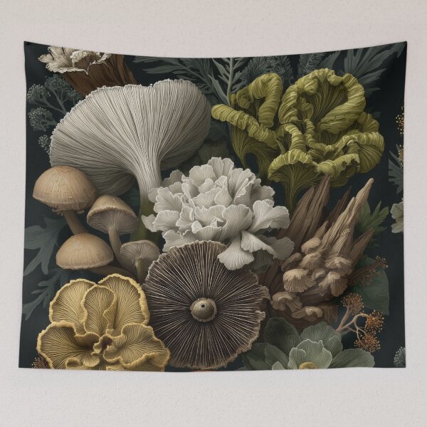 Item preview, Idealized Wild Mushrooms designed and sold by scicilysimonee.