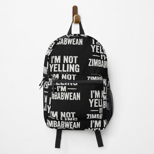 Item preview, I'm Not Yelling I'm ZIMBABWEAN - Funny ZIMBABWEAN designed and sold by The Hobby Bunny.