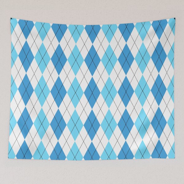 Item preview, Elegant Blue Argyle Pattern Background With Diamond Shapes For Modern Design Projects And Textures Versatile designed and sold by Rue Market.