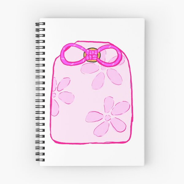 Item preview, pink flower charm lucky bag omamori designed and sold by Mariecobiz.