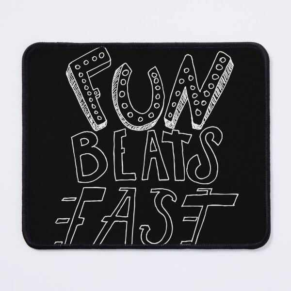Item preview, Copy of Fun Beats Fast (white lineart) designed and sold by JoseloRochaArt.