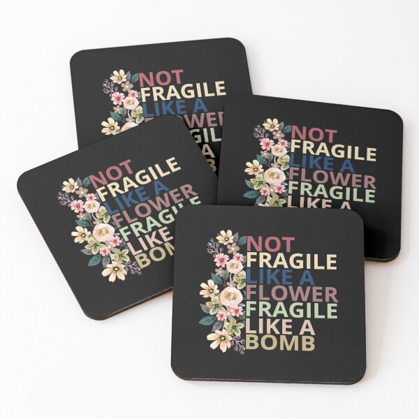 Item preview, Not Fragile Like a Flower designed and sold by Coussahi.