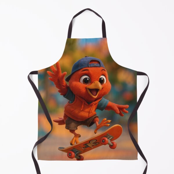 Item preview, Skater Hepatic Tanager designed and sold by Sillytoe.