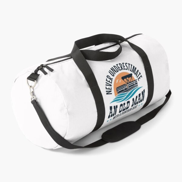 Item preview, Never Underestimate An Old Man with a Pontoon Boat designed and sold by jaygo.
