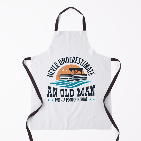 Item preview, Never Underestimate An Old Man with a Pontoon Boat designed and sold by jaygo.