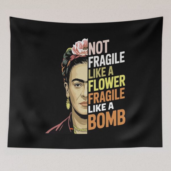 Item preview, Not Fragile Like a Flower designed and sold by Coussahi.