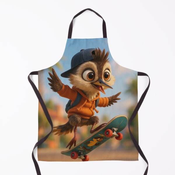 Item preview, Skater Horned Grebe designed and sold by Sillytoe.