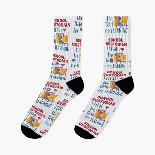 Item preview, School Custodian I Clear the Trail for Learning designed and sold by jaygo.