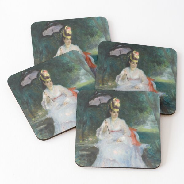 Item preview, Renoir painting of a lady designed and sold by Victoriana Brooke.