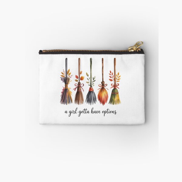 Item preview, A Girl Gotta Have Options Witches Feeling Witchy Halloween designed and sold by Vastingan.