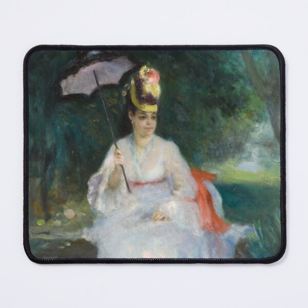 Item preview, Renoir painting of a lady designed and sold by Victoriana Brooke.