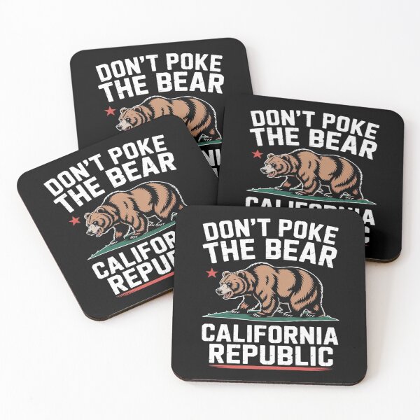 Item preview, Don’t Poke The Bear California Republic designed and sold by petrichorsworld.