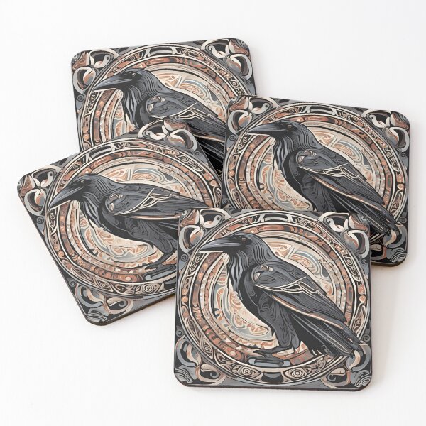 Item preview, Mighty Raven designed and sold by RisingWolfStudio.