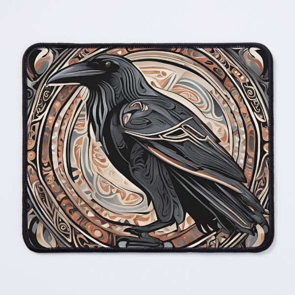 Item preview, Mighty Raven designed and sold by RisingWolfStudio.