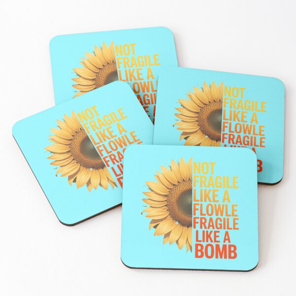 Item preview, Not Fragile Like a Flower designed and sold by Coussahi.